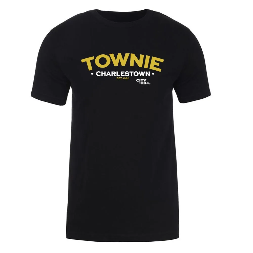 City on a Hill Charlestown Townie Arch Adult Short Sleeve T-Shirt sold by MTV