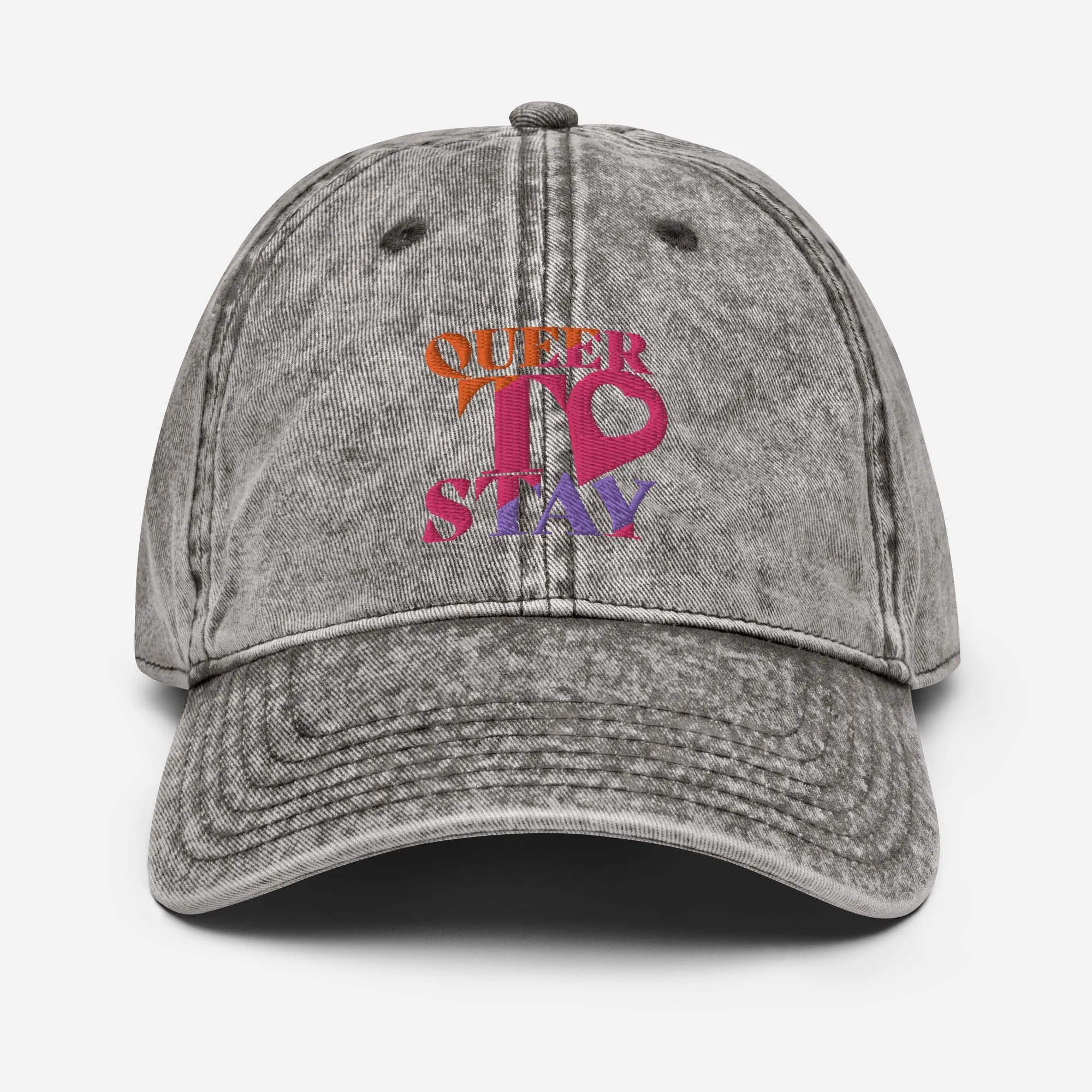 Showtime Queer To Stay Vintage Cap sold by MTV product image thumbnail 3