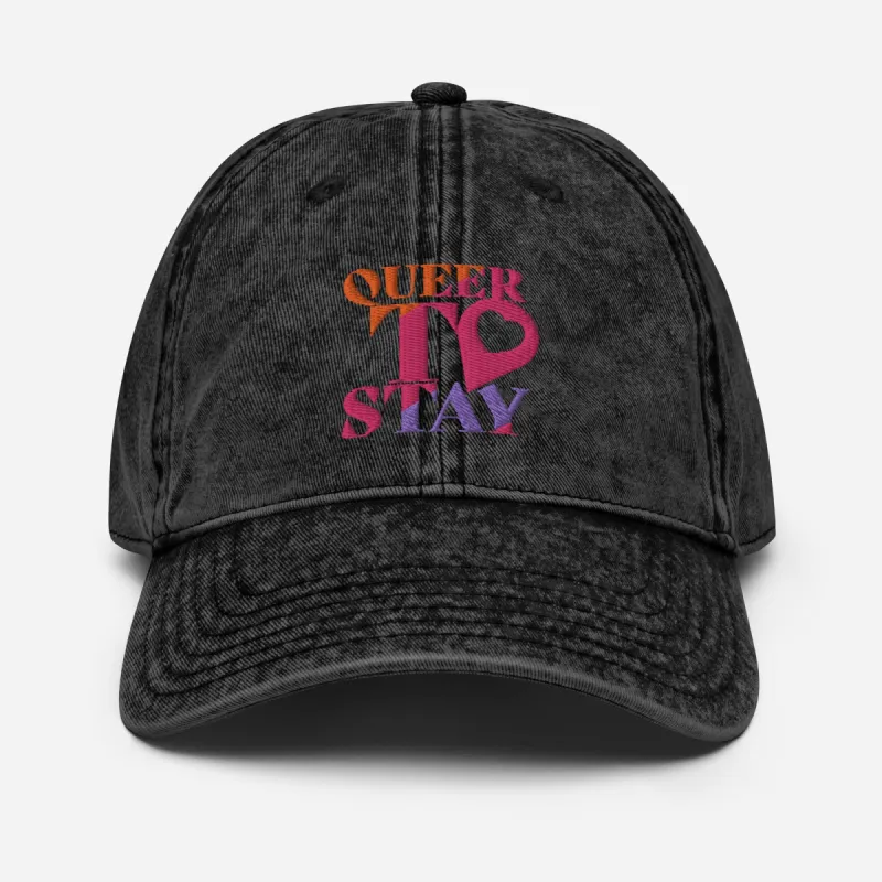 Showtime Queer To Stay Vintage Cap sold by MTV