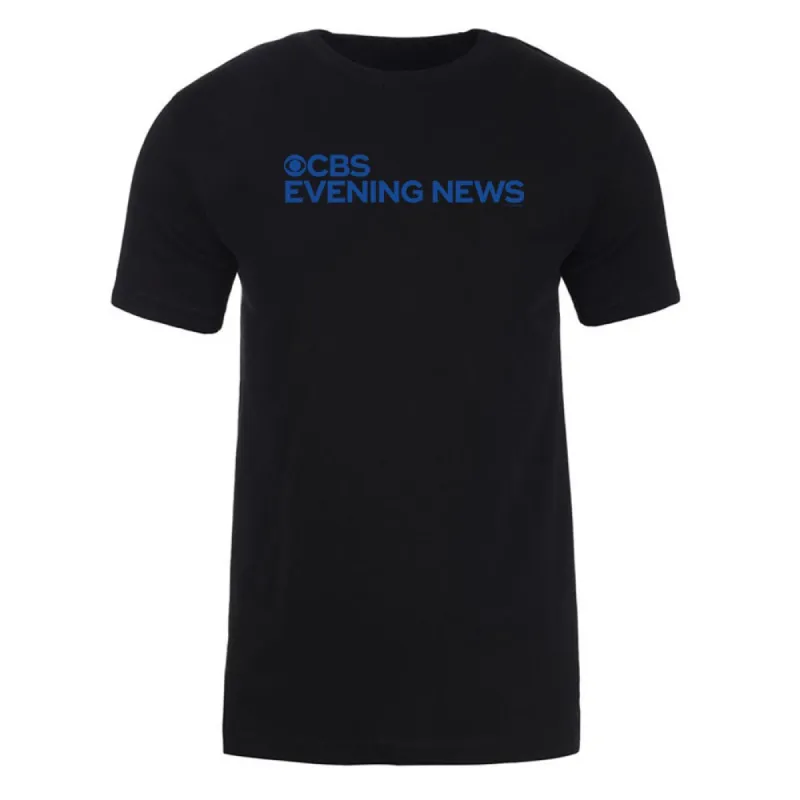 CBS News Evening News Logo Adult Short Sleeve T-Shirt sold by MTV