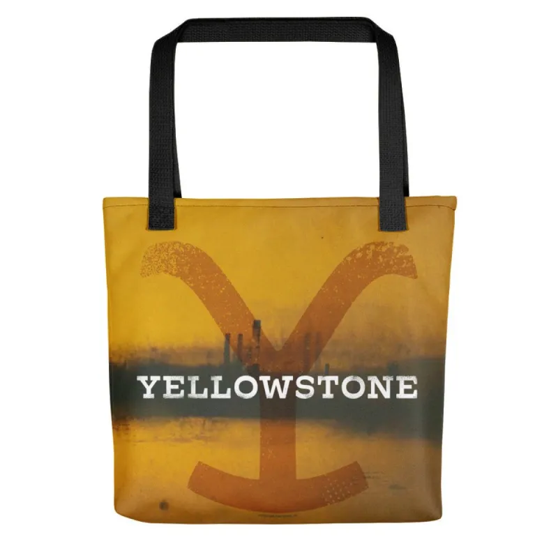 Yellowstone Logo Premium Tote Bag sold by MTV