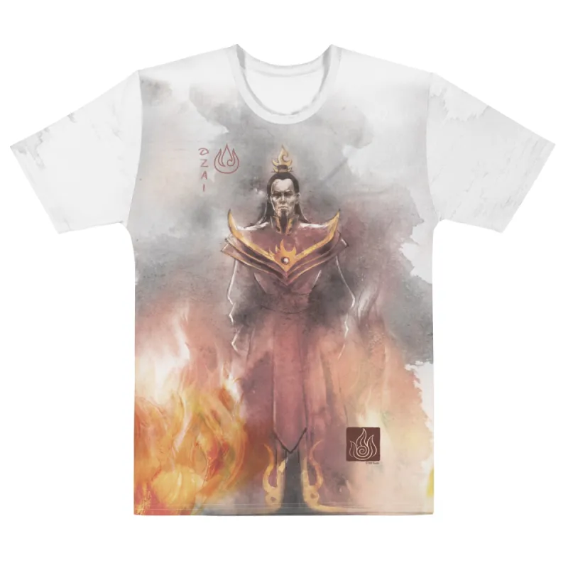 Avatar: The Last Airbender Ozai Watercolor T-Shirt sold by MTV