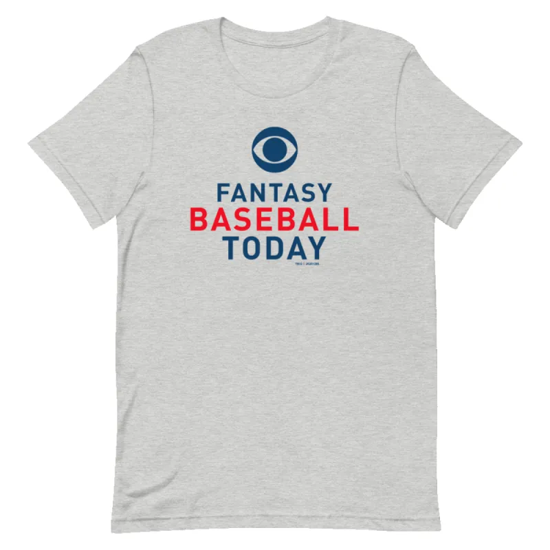 Fantasy Baseball Today Podcast Logo Adult Short Sleeve T-Shirt sold by MTV
