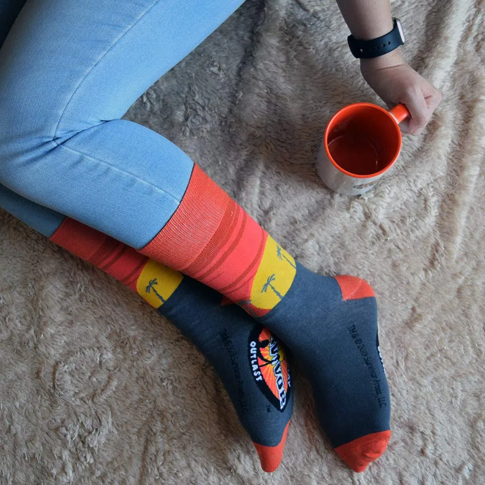 Survivor: Outwit, Outplay, Outlast Sunrise Knit Socks sold by MTV product image thumbnail 4
