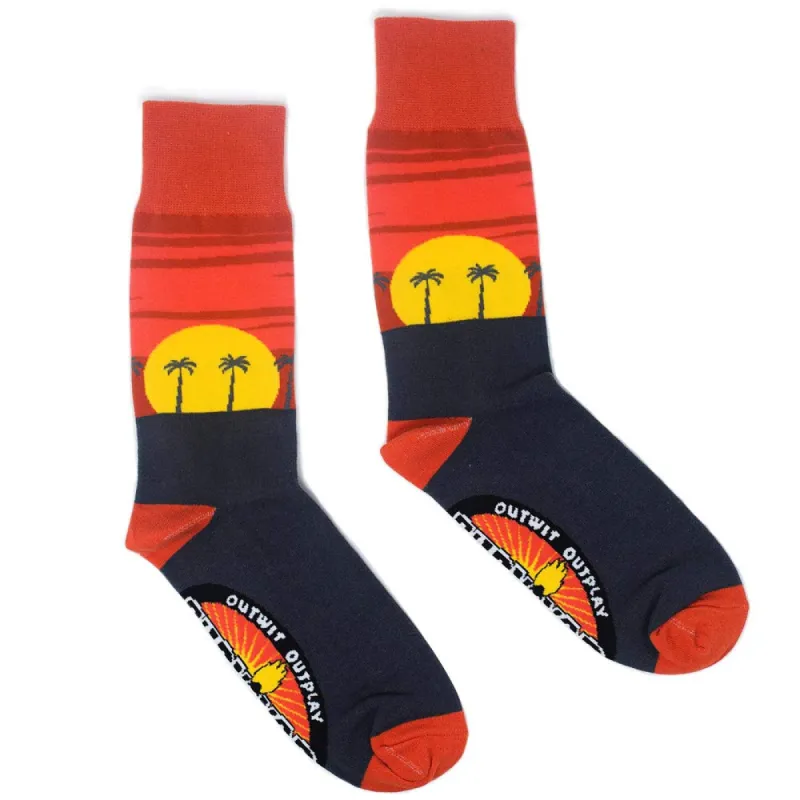 Survivor: Outwit, Outplay, Outlast Sunrise Knit Socks sold by MTV