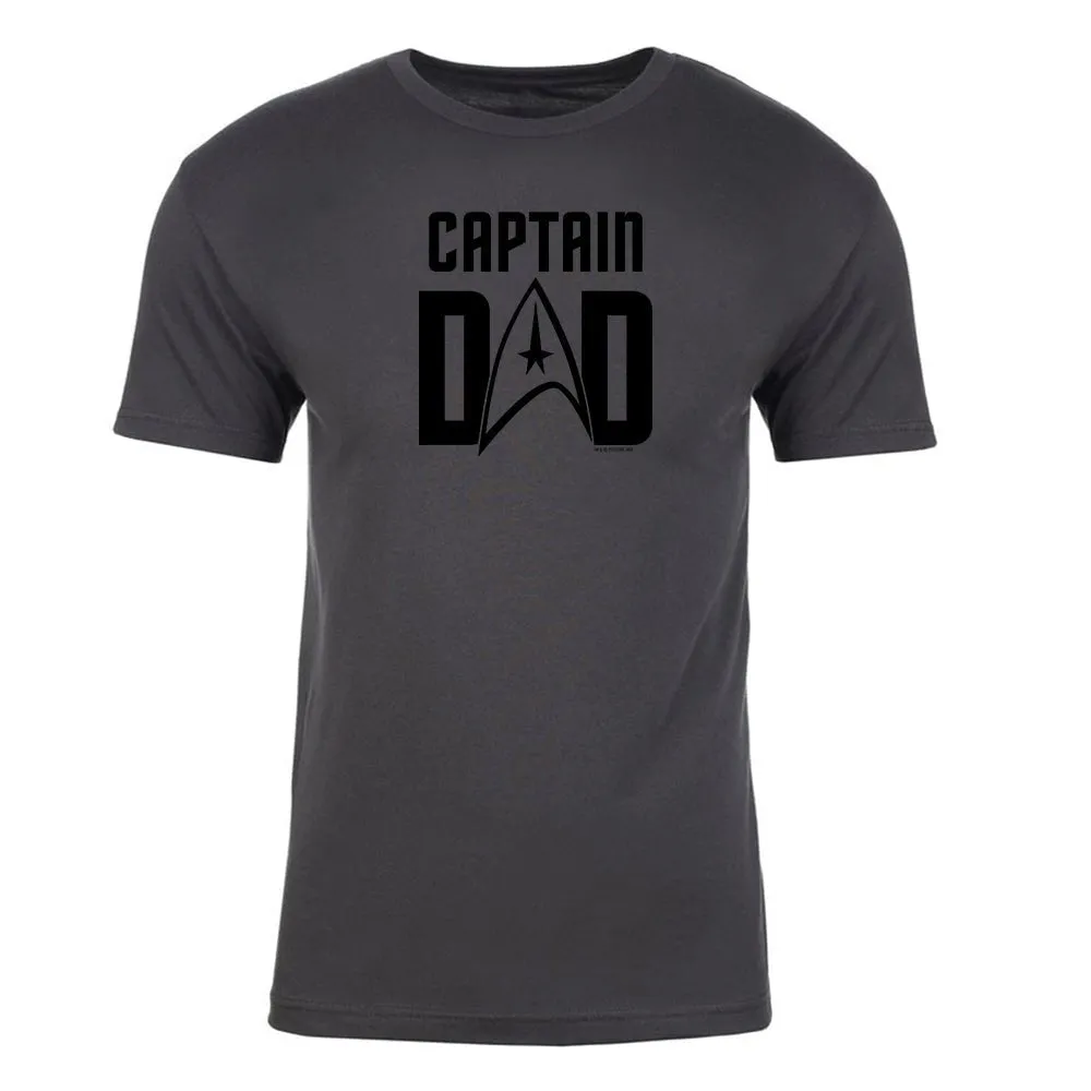 Star Trek: The Original Series Captain Dad Adult Short Sleeve T-Shirt sold by MTV product image thumbnail 2