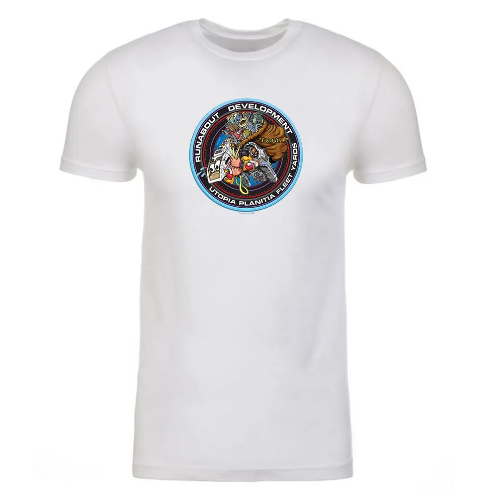 Star Trek: Deep Space Nine Utopia Planitia Fleet Yards Adult Short Sleeve T-Shirt sold by MTV product image thumbnail 3