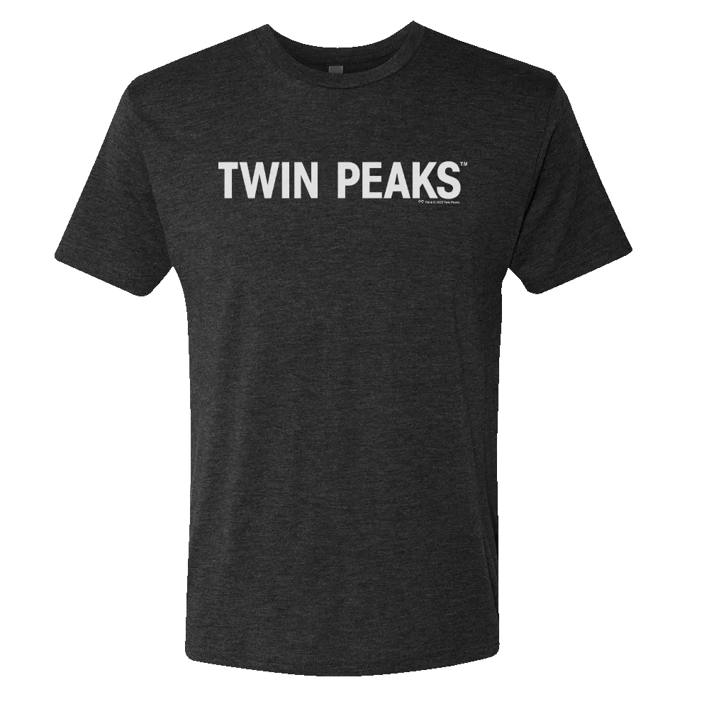 Twin Peaks Logo Men's Tri-Blend T-Shirt sold by MTV product image thumbnail 3