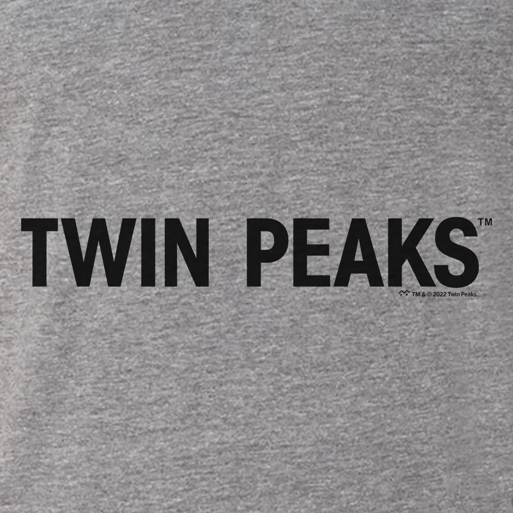 Twin Peaks Logo Men's Tri-Blend T-Shirt sold by MTV product image thumbnail 2
