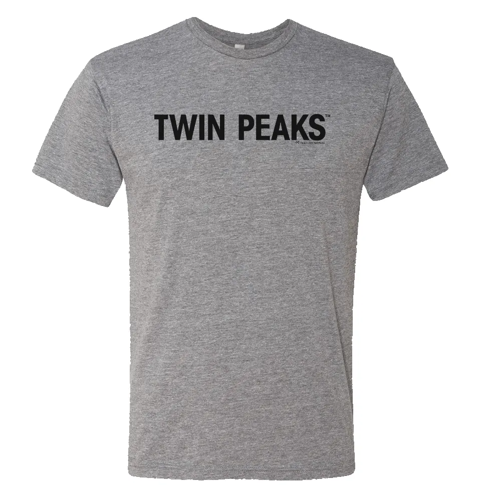 Twin Peaks Logo Men's Tri-Blend T-Shirt sold by MTV