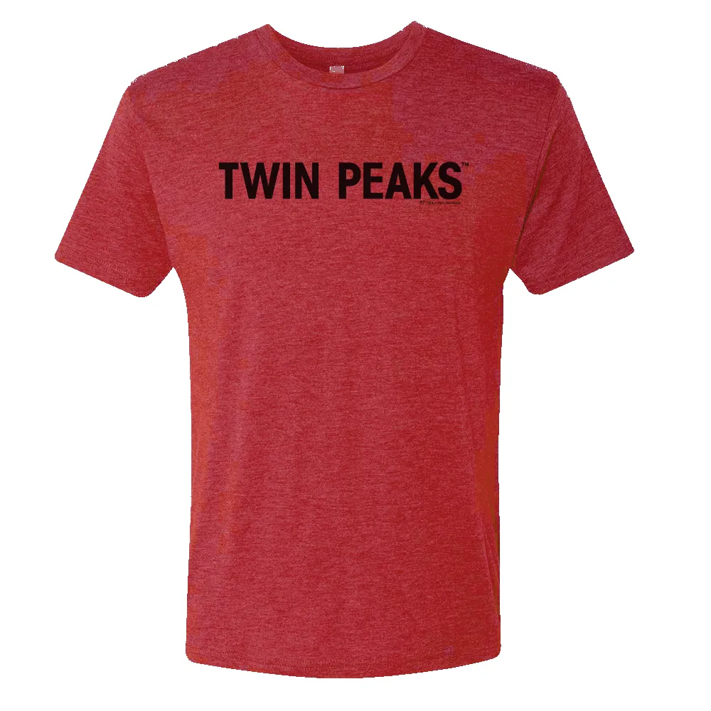 Twin Peaks Logo Men's Tri-Blend T-Shirt sold by MTV product image thumbnail 4