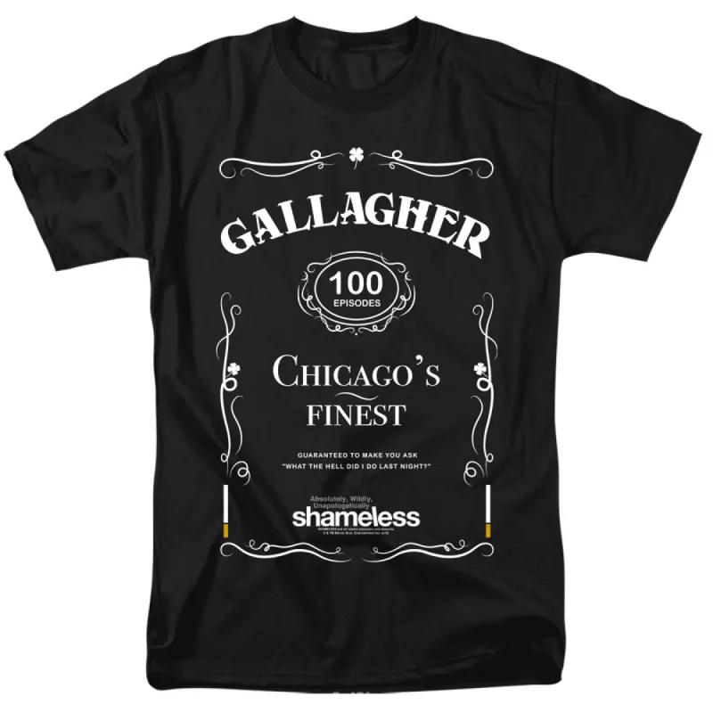 Shameless Chicago's Finest Adult Short Sleeve T-Shirt sold by MTV