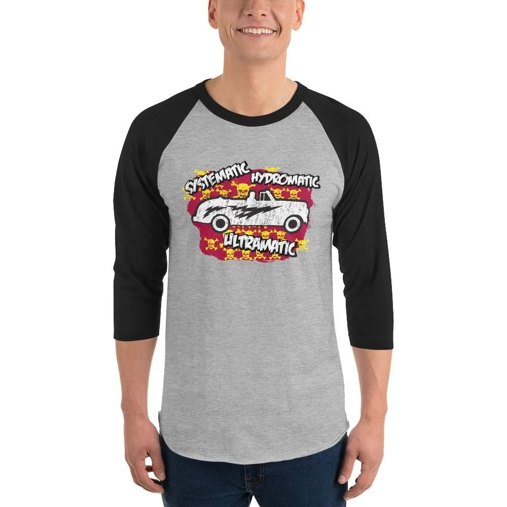 Grease Systematic Hydromatic Ultramatic Unisex 3/4 Sleeve Raglan Shirt sold by MTV product image thumbnail 2
