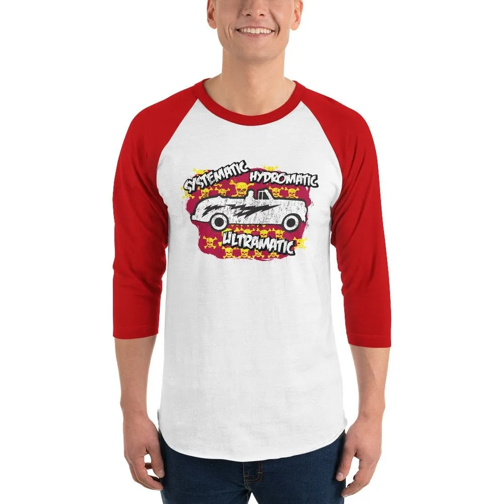 Grease Systematic Hydromatic Ultramatic Unisex 3/4 Sleeve Raglan Shirt sold by MTV product image thumbnail 3