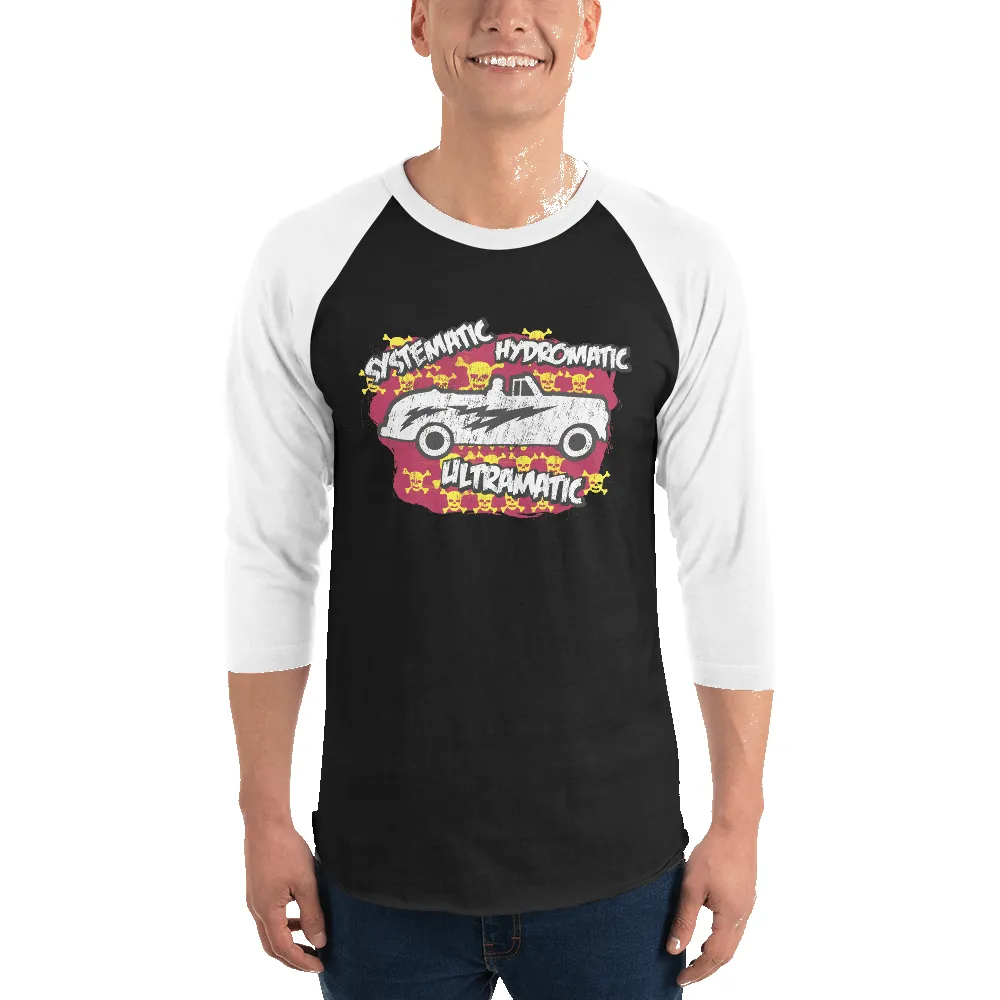 Grease Systematic Hydromatic Ultramatic Unisex 3/4 Sleeve Raglan Shirt sold by MTV product image thumbnail 4