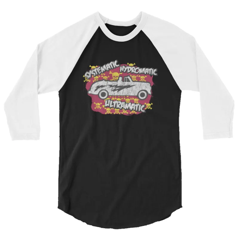 Grease Systematic Hydromatic Ultramatic Unisex 3/4 Sleeve Raglan Shirt sold by MTV