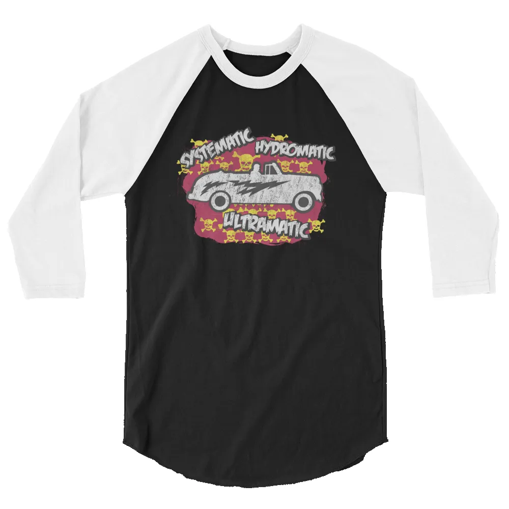 Grease Systematic Hydromatic Ultramatic Unisex 3/4 Sleeve Raglan Shirt sold by MTV