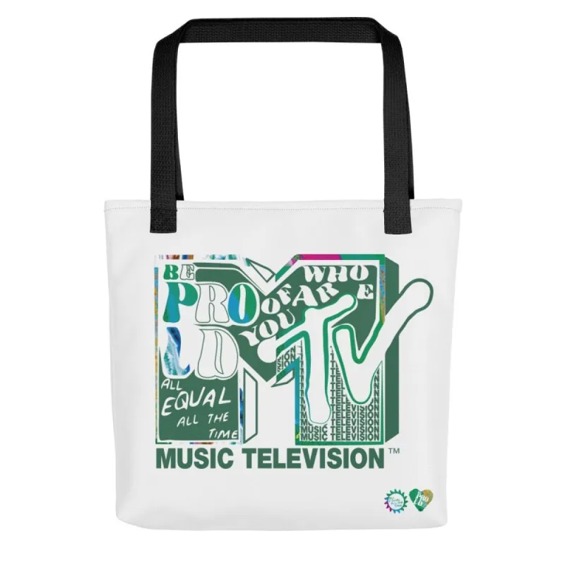 MTV  All Equal All The Time Premium Tote Bag sold by MTV