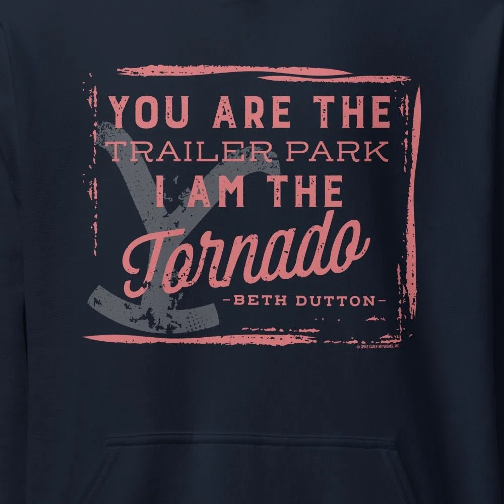 Yellowstone You Are The Trailer Park Hooded Sweatshirt sold by MTV product image thumbnail 2