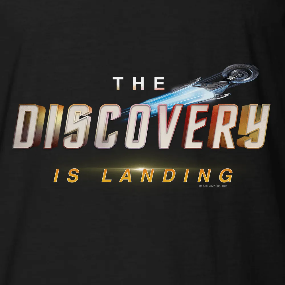 Star Trek: Discovery The Discovery Is Landing Adult Short Sleeve T-Shirt sold by MTV product image thumbnail 2