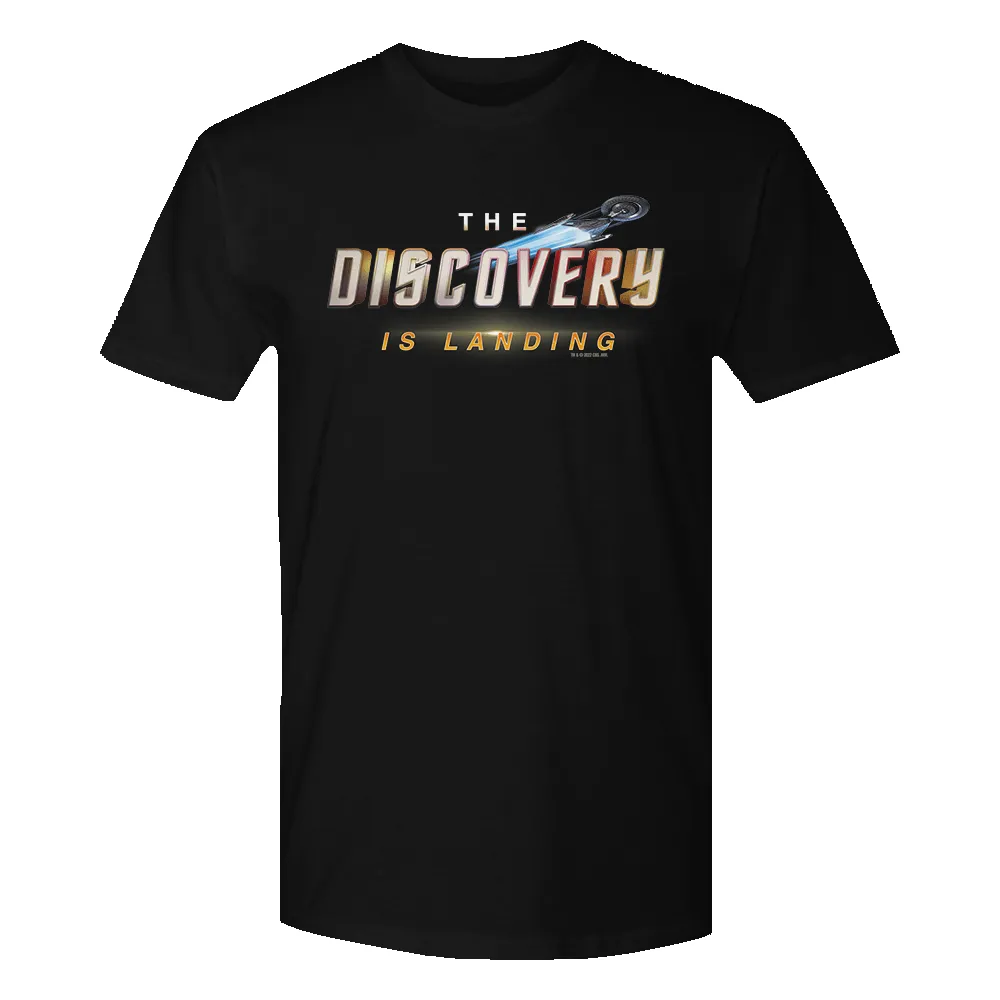Star Trek: Discovery The Discovery Is Landing Adult Short Sleeve T-Shirt sold by MTV