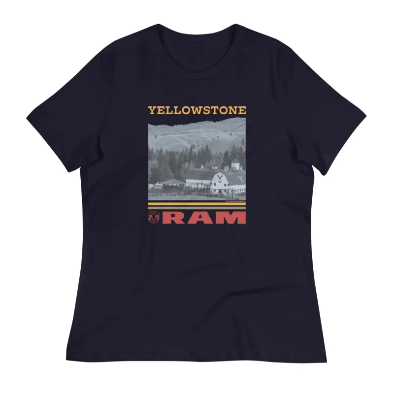 Yellowstone x Ram Scenic Women's T-Shirt sold by MTV