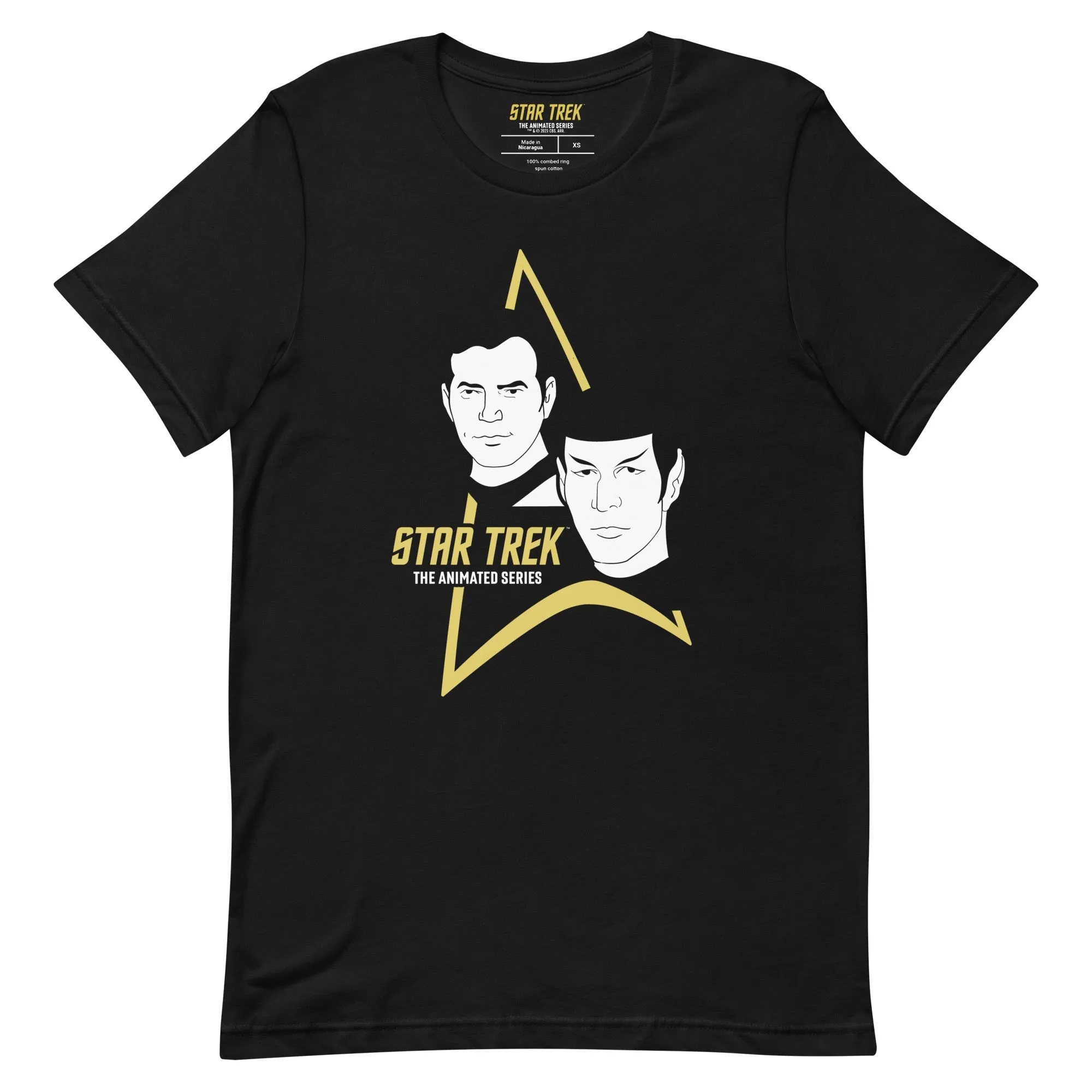 Star Trek: The Animated Series Kirk and Spock T-Shirt sold by MTV