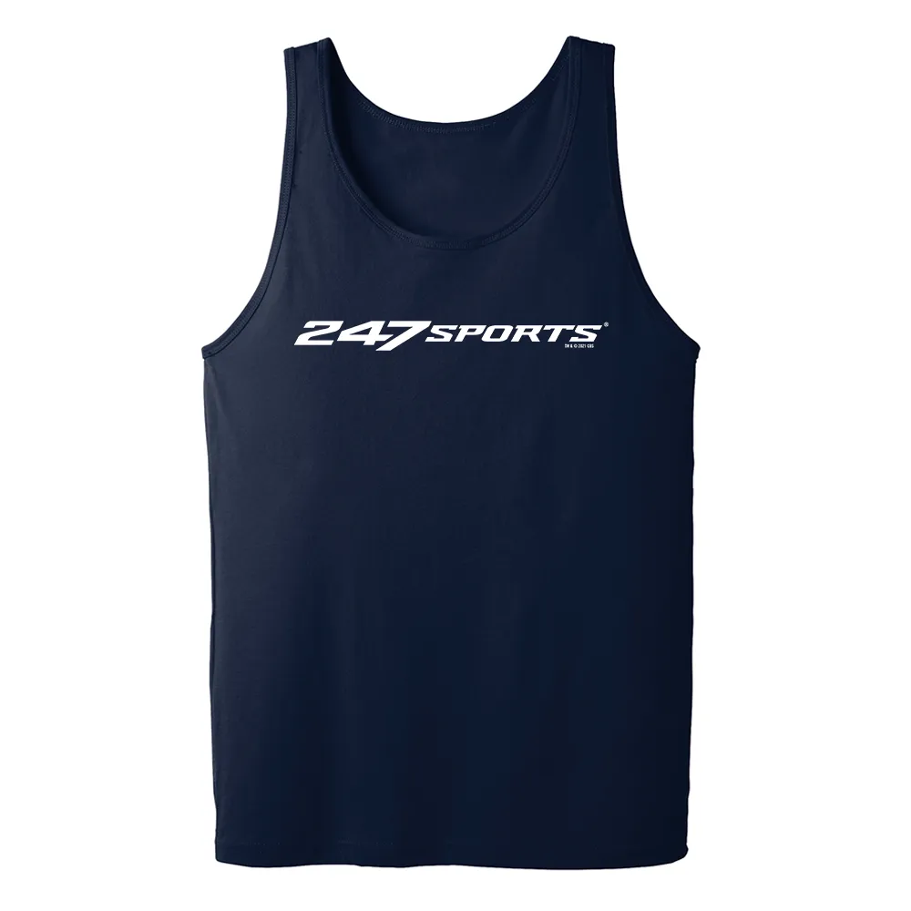 247 Sports White Logo Adult Tank Top sold by MTV product image thumbnail 2