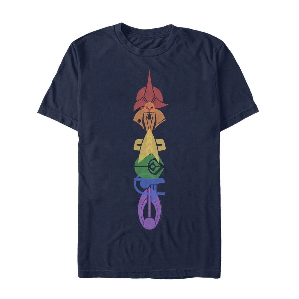 Star Trek: Deep Space Nine United Rainbow Symbol Stack Graphic T-Shirt sold by MTV