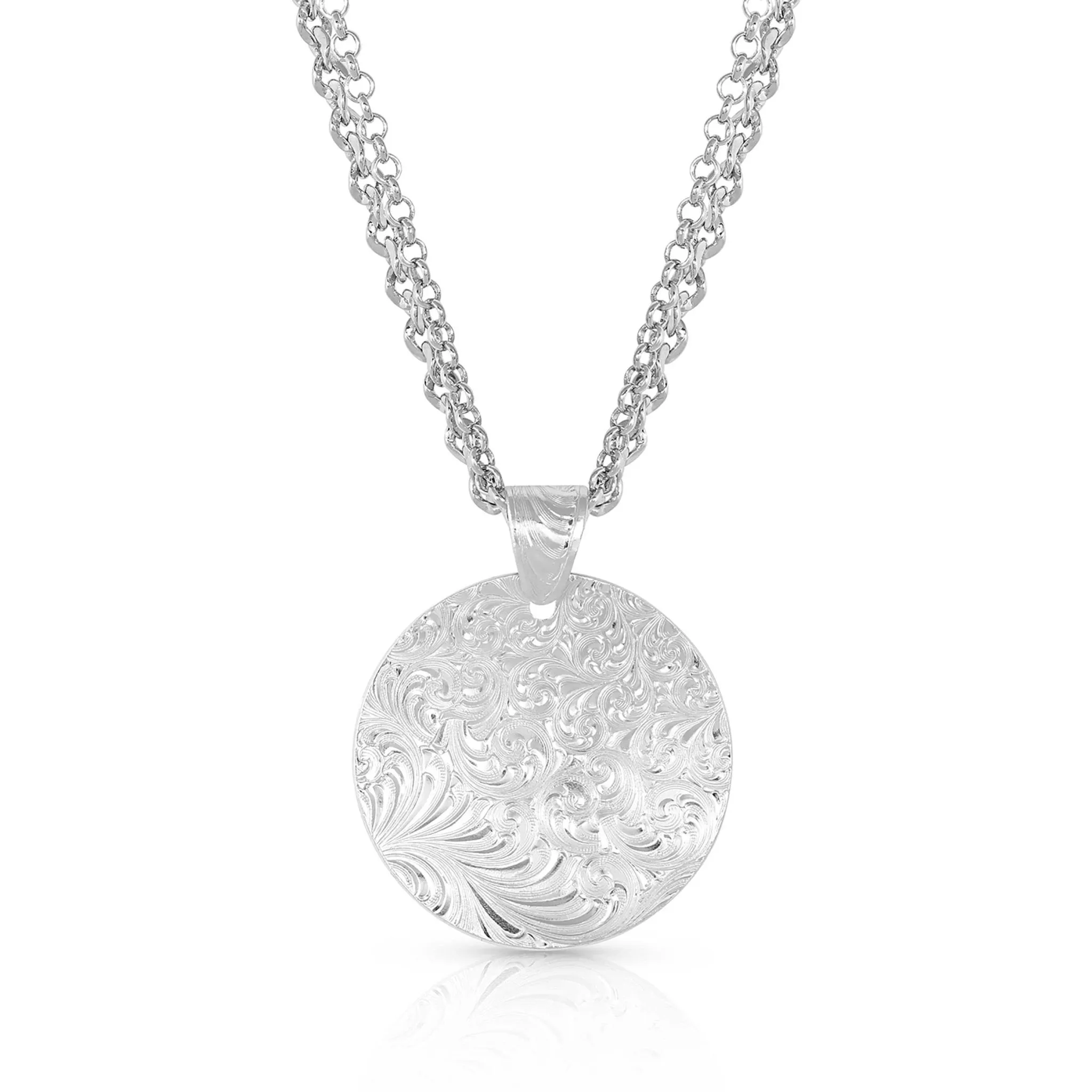 Yellowstone Dutton Y Yellowstone Silver Necklace sold by MTV product image thumbnail 3