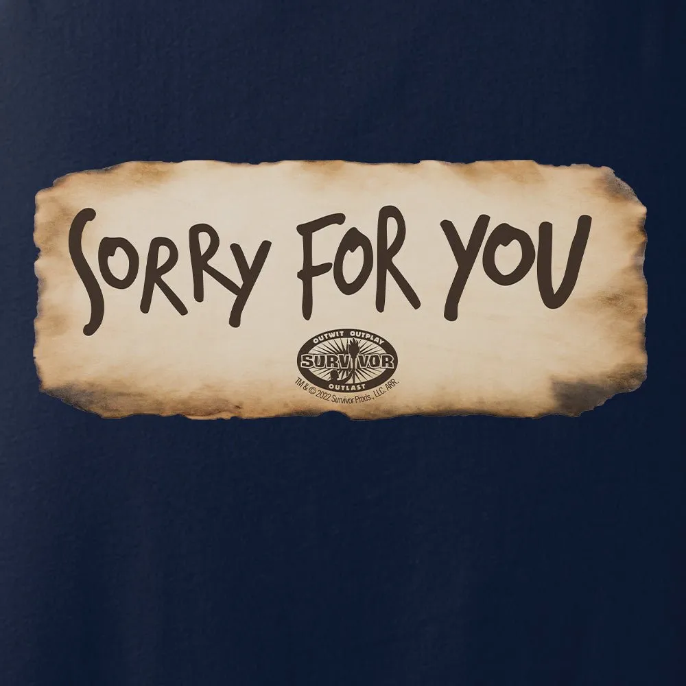 Survivor Sorry For You Adult Tank Top sold by MTV product image thumbnail 2