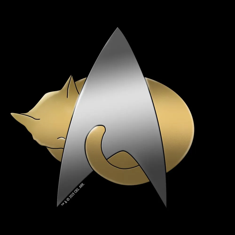 Star Trek: The Next Generation Kitty Cat Logo Graphic T-Shirt sold by MTV product image thumbnail 2