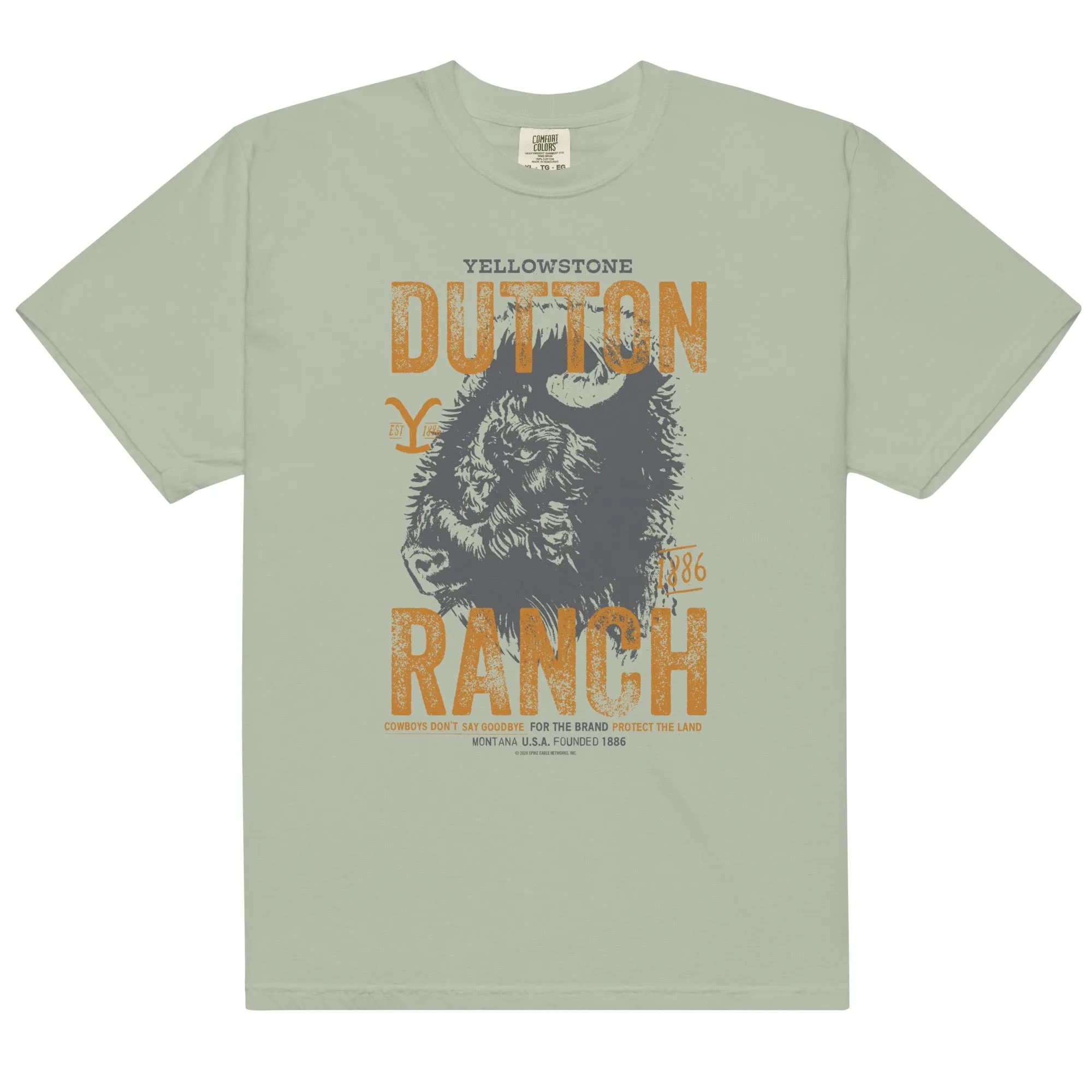 Yellowstone Bison Comfort Colors T-Shirt sold by MTV