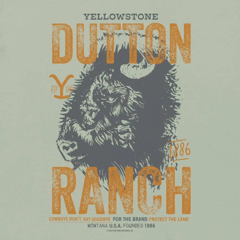 Yellowstone Bison Comfort Colors T-Shirt sold by MTV product image thumbnail 2