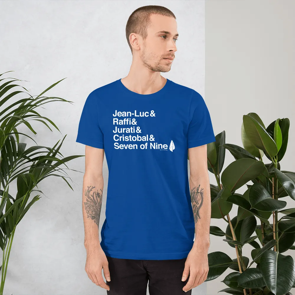 Star Trek: Picard Crew Adult Short Sleeve T-Shirt sold by MTV product image thumbnail 5