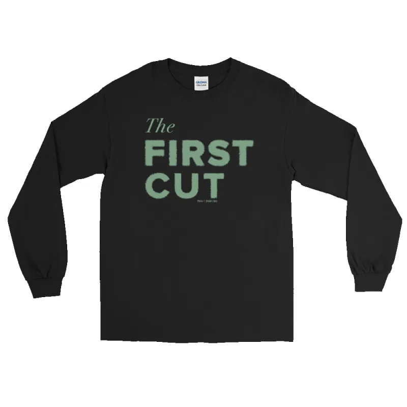 First Cut Golf Podcast Logo Adult Long Sleeve T-Shirt sold by MTV