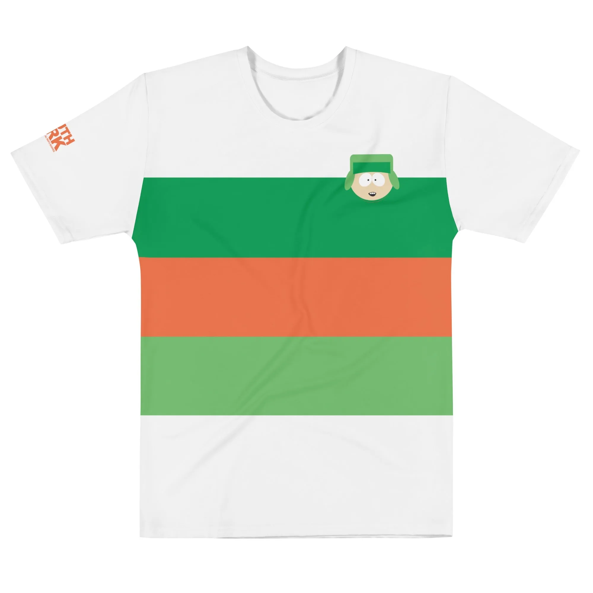 South Park Kyle Striped Unisex Short Sleeve T-Shirt sold by MTV