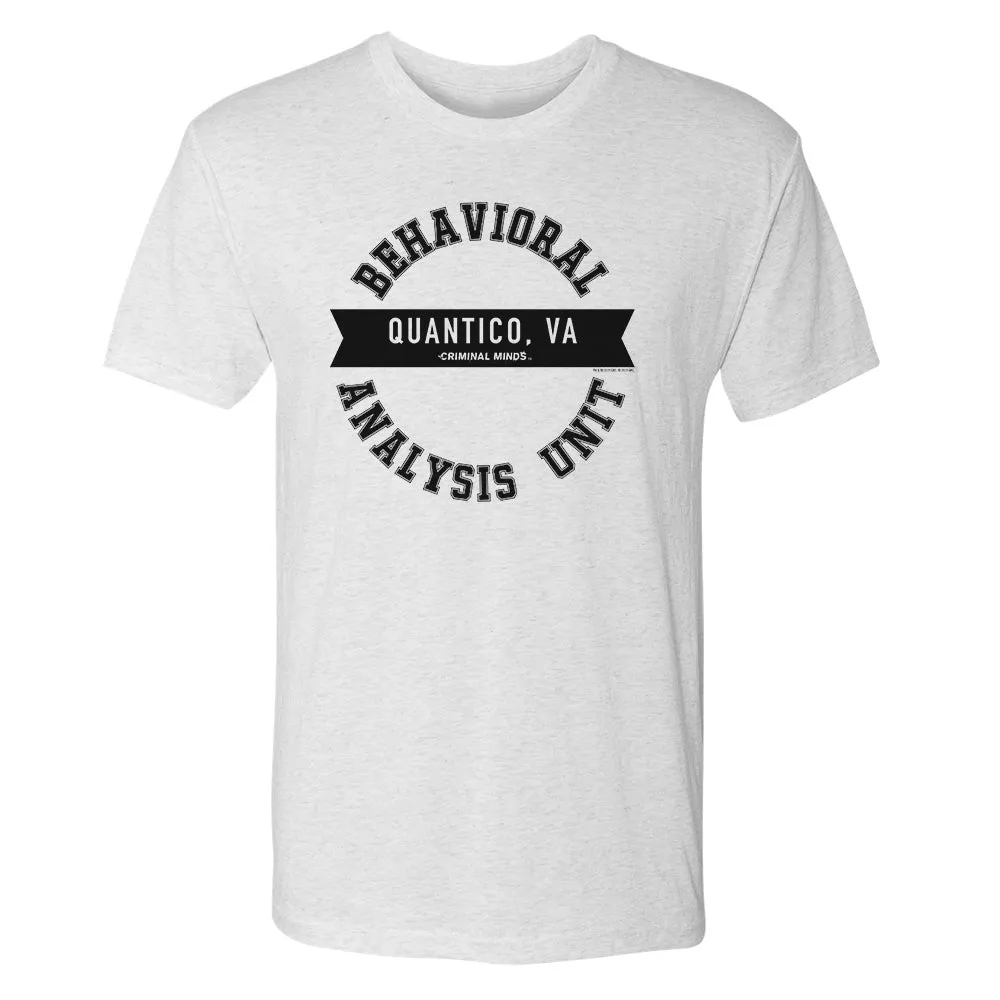Criminal Minds Behavioral Analysis Unit Men's Tri-Blend Short Sleeve T-Shirt sold by MTV product image thumbnail 2