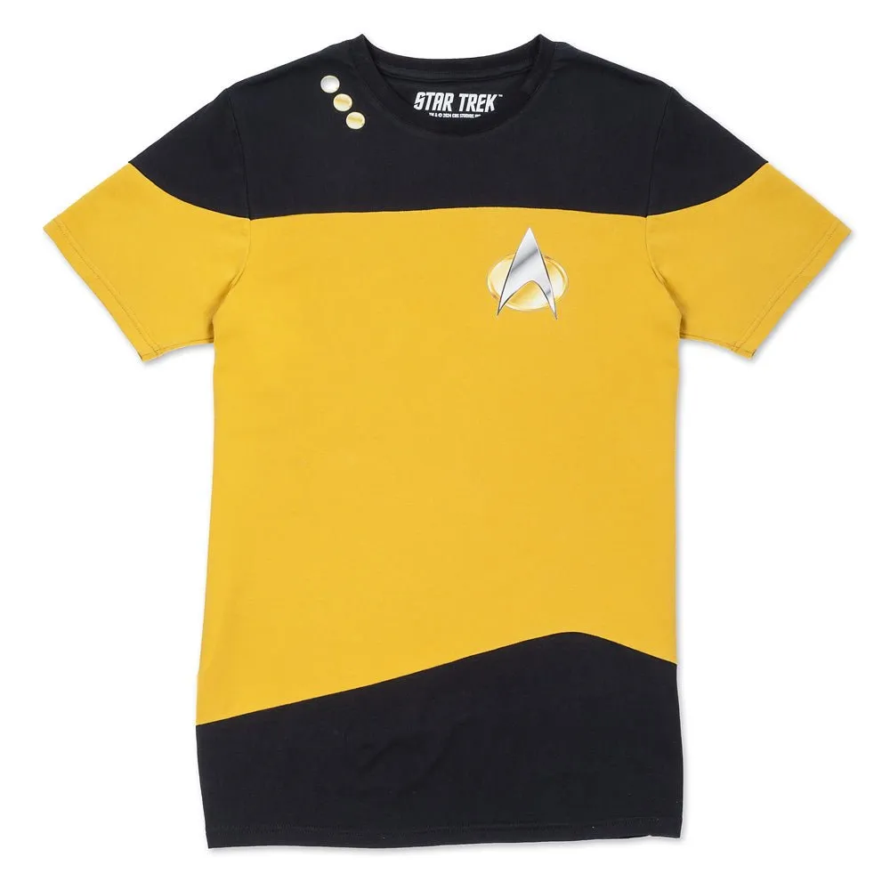 Star Trek: The Next Generation Operations Uniform T-Shirt sold by MTV