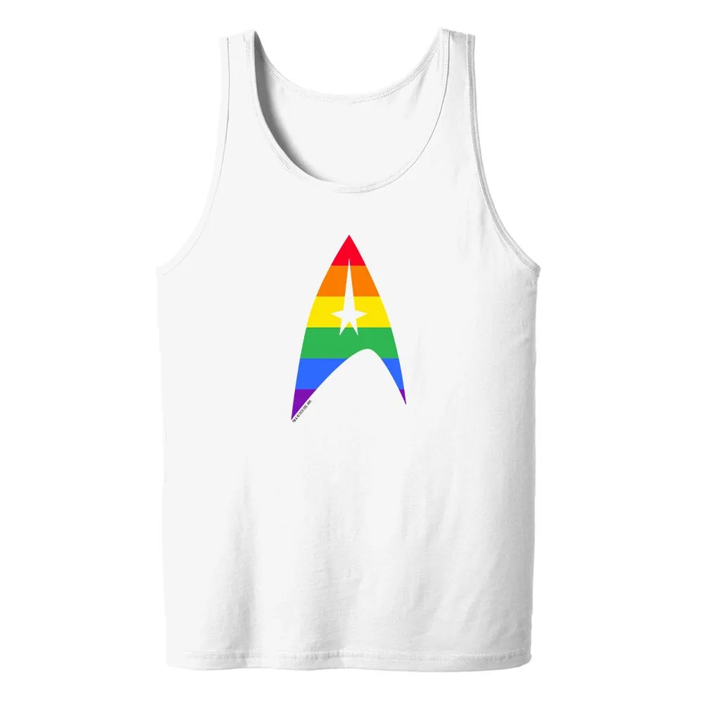 Star Trek: The Original Series Pride Delta Adult Tank Top sold by MTV