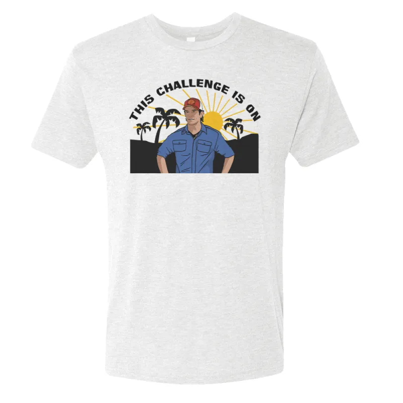 Survivor This Challenge Is On Men's Tri-Blend T-Shirt sold by MTV