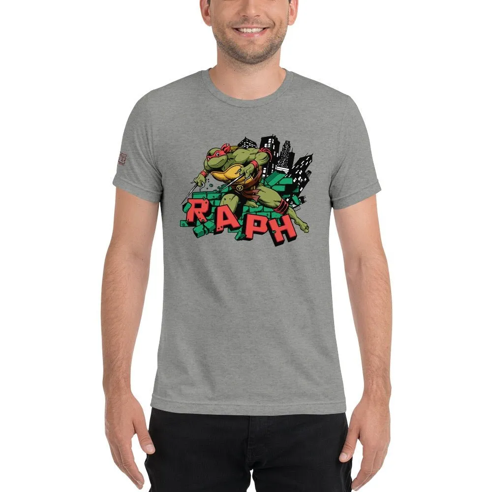 Teenage Mutant Ninja Turtles Raph Unisex Tri-Blend T-Shirt sold by MTV product image thumbnail 5