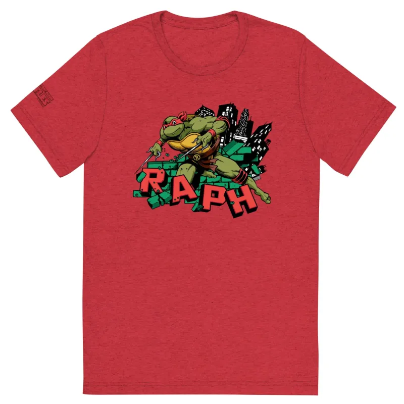 Teenage Mutant Ninja Turtles Raph Unisex Tri-Blend T-Shirt sold by MTV