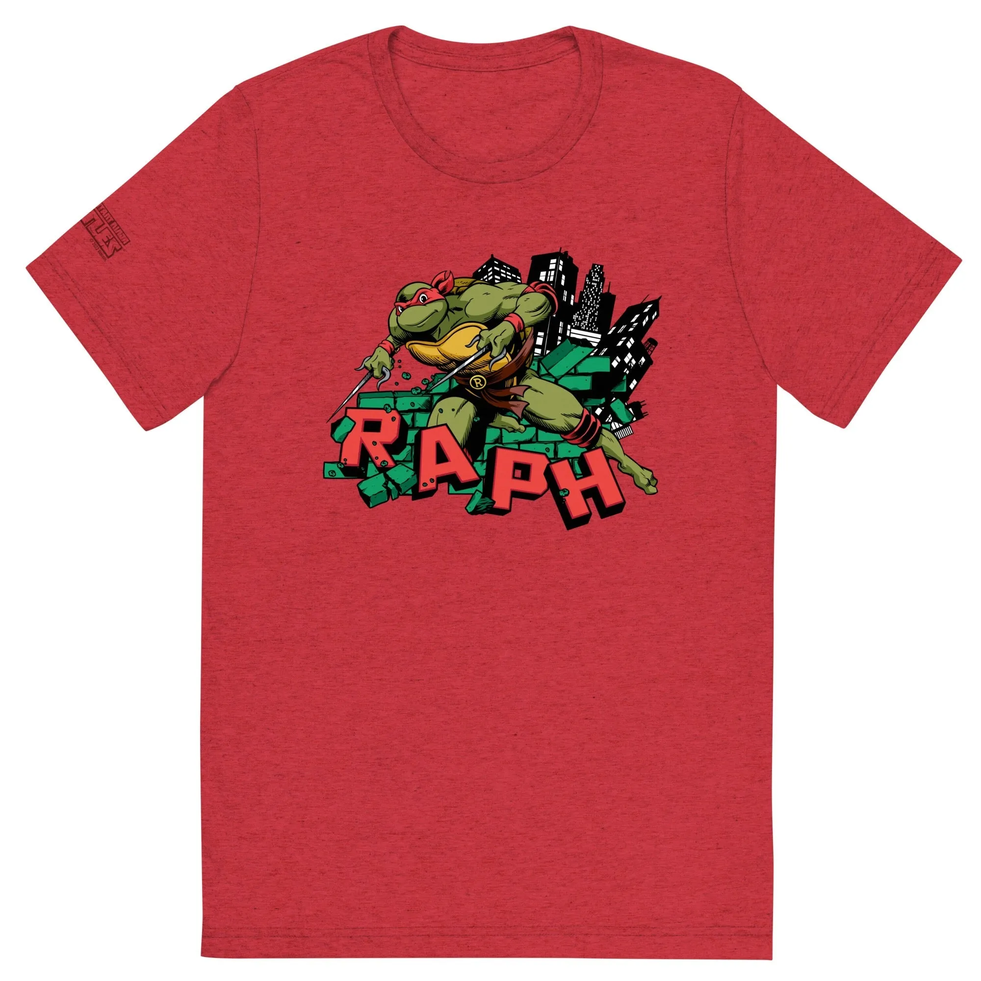 Teenage Mutant Ninja Turtles Raph Unisex Tri-Blend T-Shirt sold by MTV