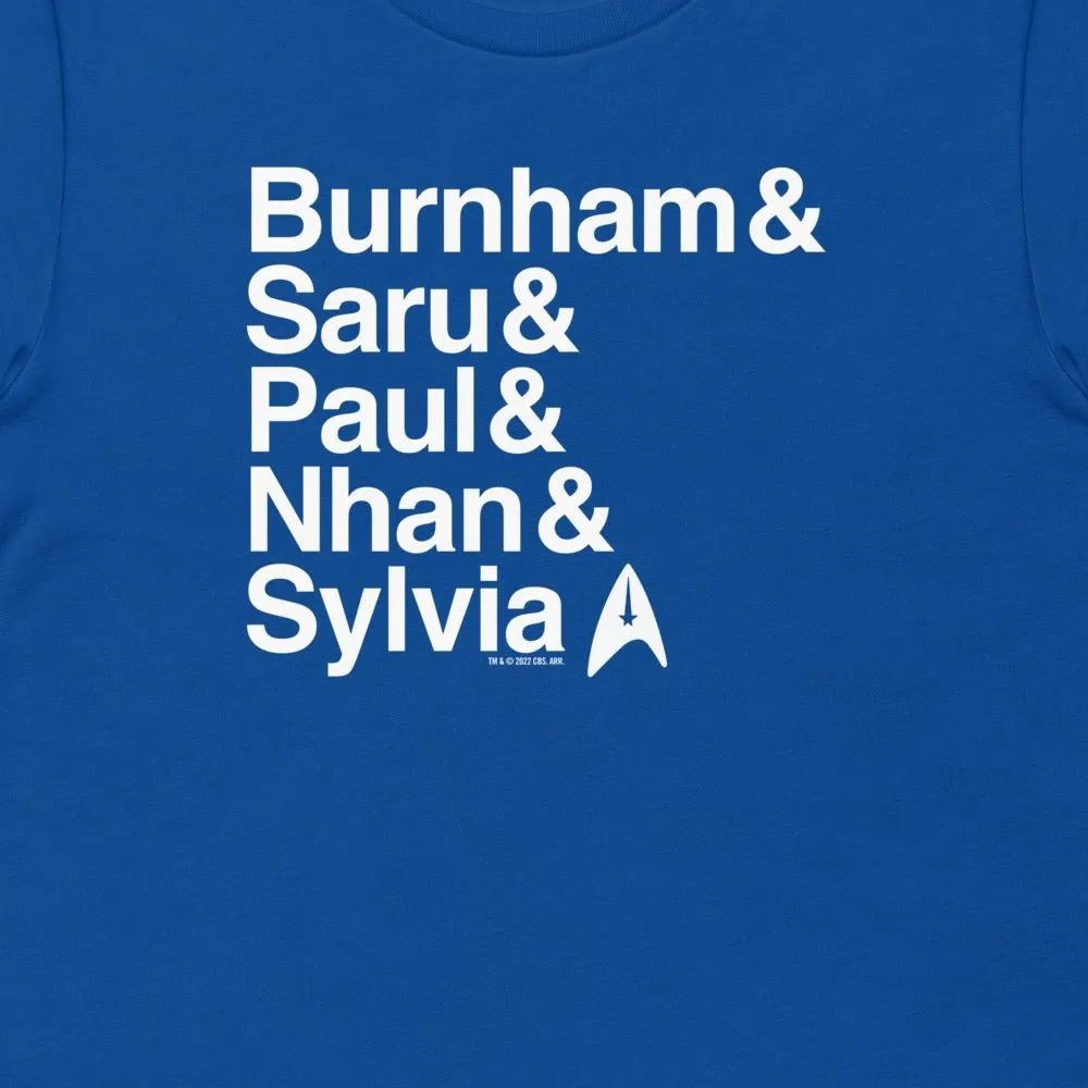 Star Trek: Discovery Crew Adult Short Sleeve T-Shirt sold by MTV product image thumbnail 3