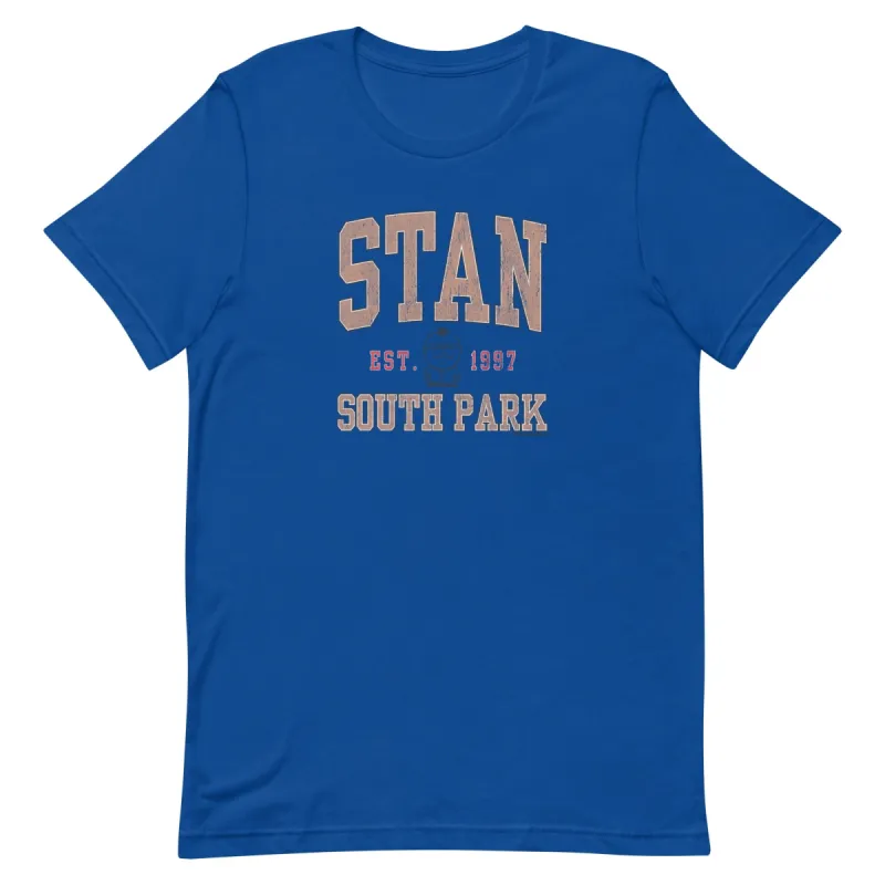 South Park Stan Collegiate T-Shirt sold by MTV