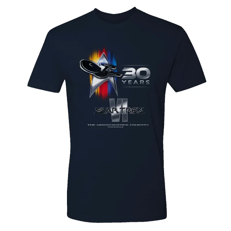 Star Trek VI: The Undiscovered Country 30th Anniversary Adult Short Sleeve T-Shirt sold by MTV
