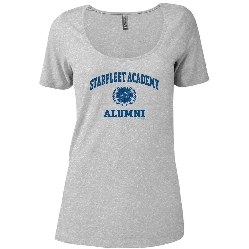 Star Trek Starfleet Academy Alumni Women's Relaxed Scoop Neck T-Shirt sold by MTV