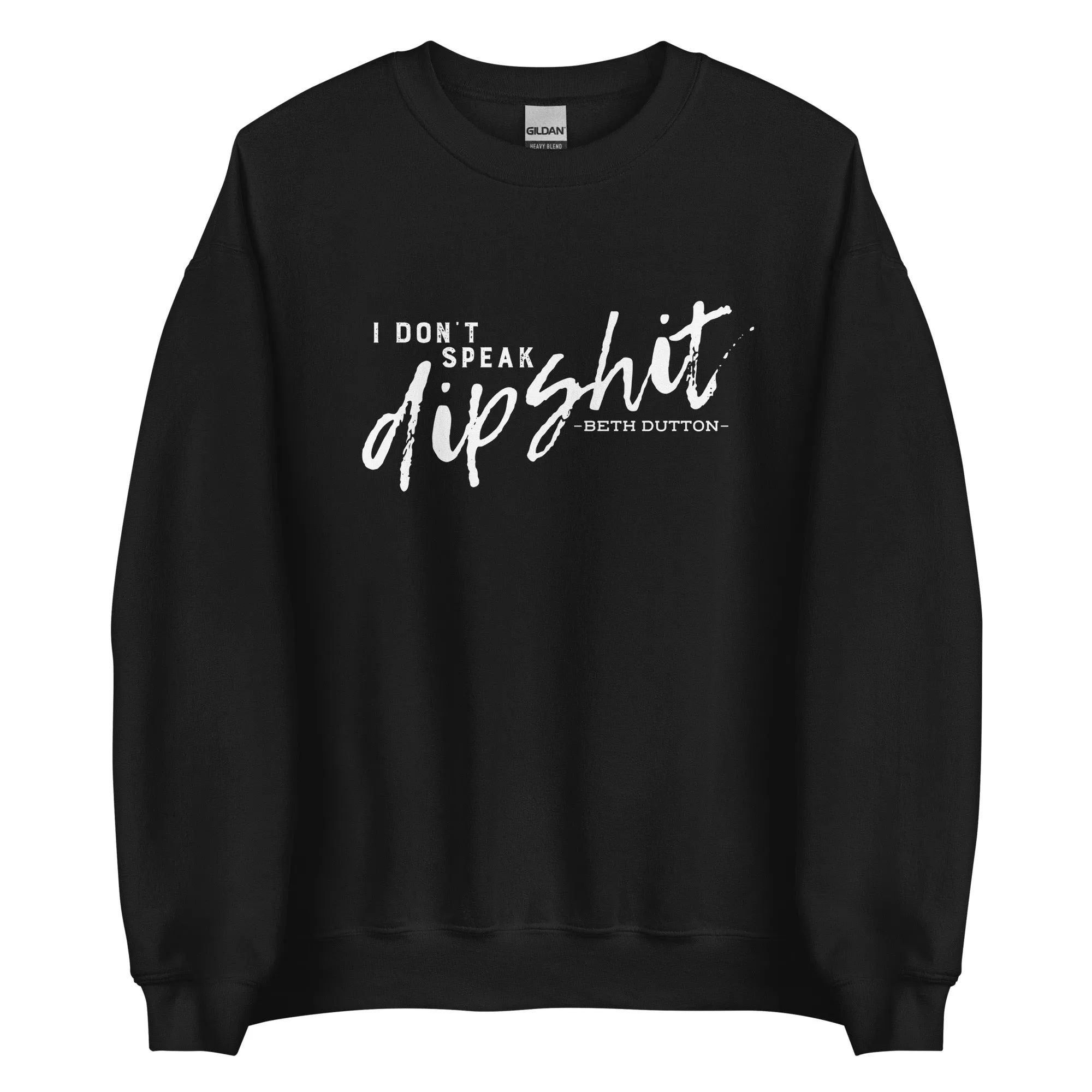 Yellowstone I Don't Speak Fleece Crewneck Sweatshirt sold by MTV product image thumbnail 3