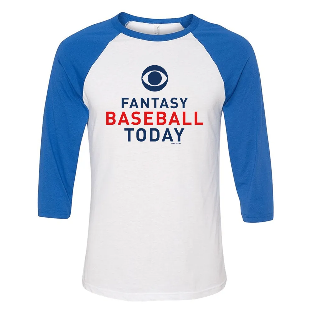 Fantasy Baseball Logo 3/4 Sleeve Baseball T-Shirt sold by MTV product image thumbnail 5
